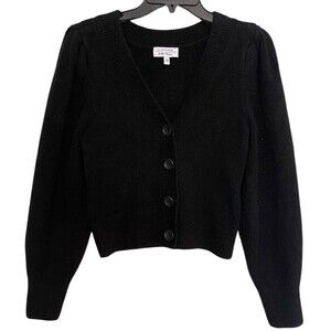 & Other Stories  Black  Button Front Cardigan Womens Sweater Size XS